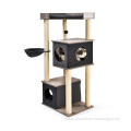 Modern Sisal CatTree Condo Gray Cat Furniture Post